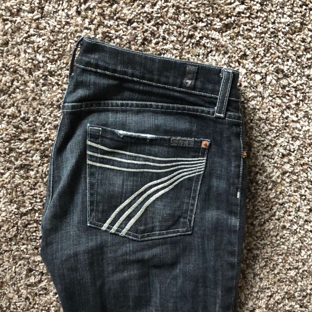 Seven 7 For All Mankind Dojo Jean Trouser Size 31